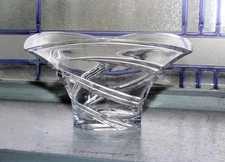 Marquis Waterford Trillium Candy Dish Bowl Clear Crystal TRIANGLE 6”W 3”T