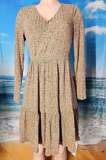 Nwt Cupshe Women Brown Dress Medium