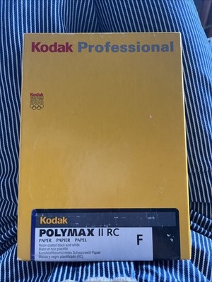 Kodak Polymax II RC Paper F Glossy 100 Sheets 5  x 7  CAT 877 4317 New in Box