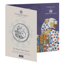 2025 Royal Mint The Queens Panther Tudor Beast £5 Brilliant Uncirculated Coin