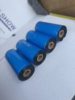Thermal Transfer Printer Ribbons – Blue Resin Wax 4 Rolls – 4.25” x 360M