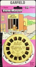 Garfield 3D View-Master 3 Reel Packet - 21 Full Color Images