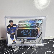 Upper Deck Engrained Rookie Signature Shots Silver Stick Auto Kessel RSS-MK /299