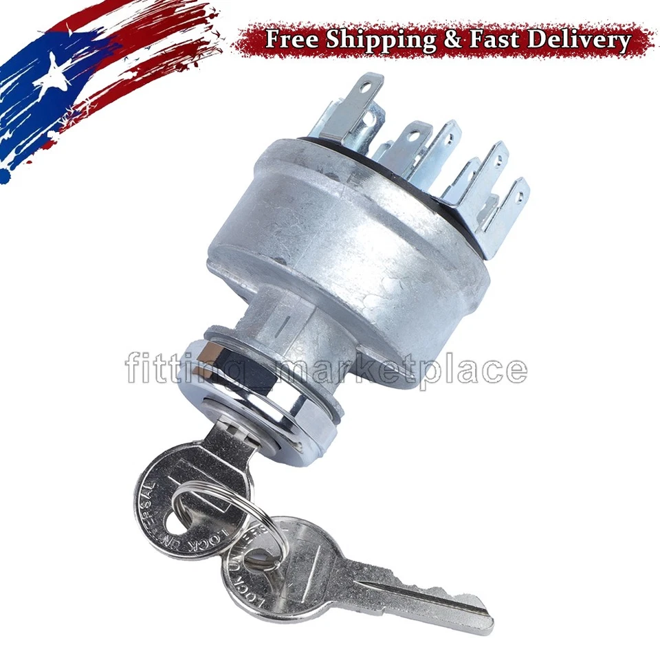 Ignition Switch for Jeep CJ5 Wagoneer Commando CJ6 CJ3 1000A 1000B 1000C 1000D - Image 2 of 4