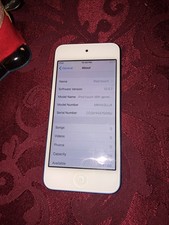 Apple iPod Touch 6th Generation White and Blue 32GB