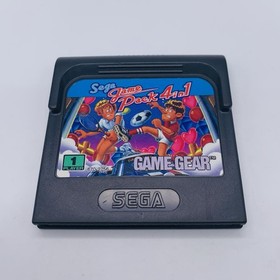 Sega Pack 4 in 1 Sega Game Gear, 1991 - Authentic Cart and Case Tested & Working