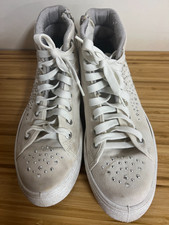 Bedazzeled women's High Top Sneakers US Size 8.5 (39) Made in Italy