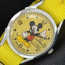 VINTAGE ROAMER SWISS DRESS YELLOW COLOR DIAL WATCH REFURBISHED a445153-1