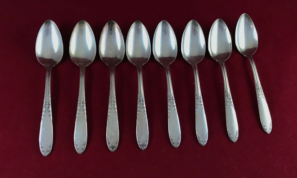 KING EDWARD national silver lot 43 silverplate flatware gumbo soup ...