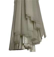 HDPE Polyethylene Plastic Welding Rods-Flat Sticks - 20ft, 20pk Repair, USA Made
