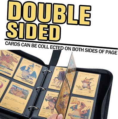 Pokemon Trading Card Binder Holder Book Holds Up to 440 Collector Album Case | eBay Pokemon Trading Card Binder Holder Book Holds Up to 440 Collector Album Case | eBay