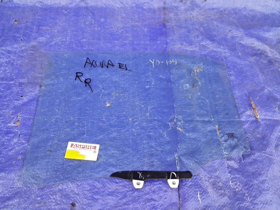 2001-2005 Acura EL Window Glass Rear Right Passenger Side Door OEM - Image 2 of 2