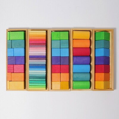 Grimms 10065 Formen und Farben aus Holz Ab 3 Jahren Grimm's Grimm + BONUS