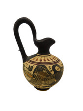 Ancient Greek Corinthian Period (Reproduction) Replica Pitcher Vase Museum Copy