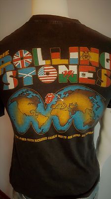 Vintage Rolling Stones shirt 1981-1982 original World Tour ultra