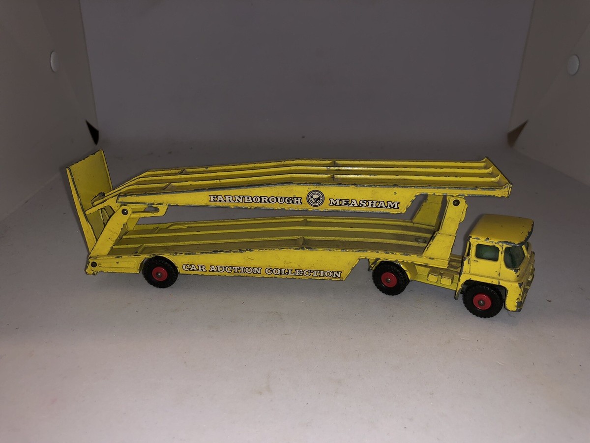 Matchbox Kingsize K8 Guy Warrior Car Transporter Farnborough