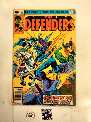 The Defenders #73 FN Marvel Comic Book 14 TJ83