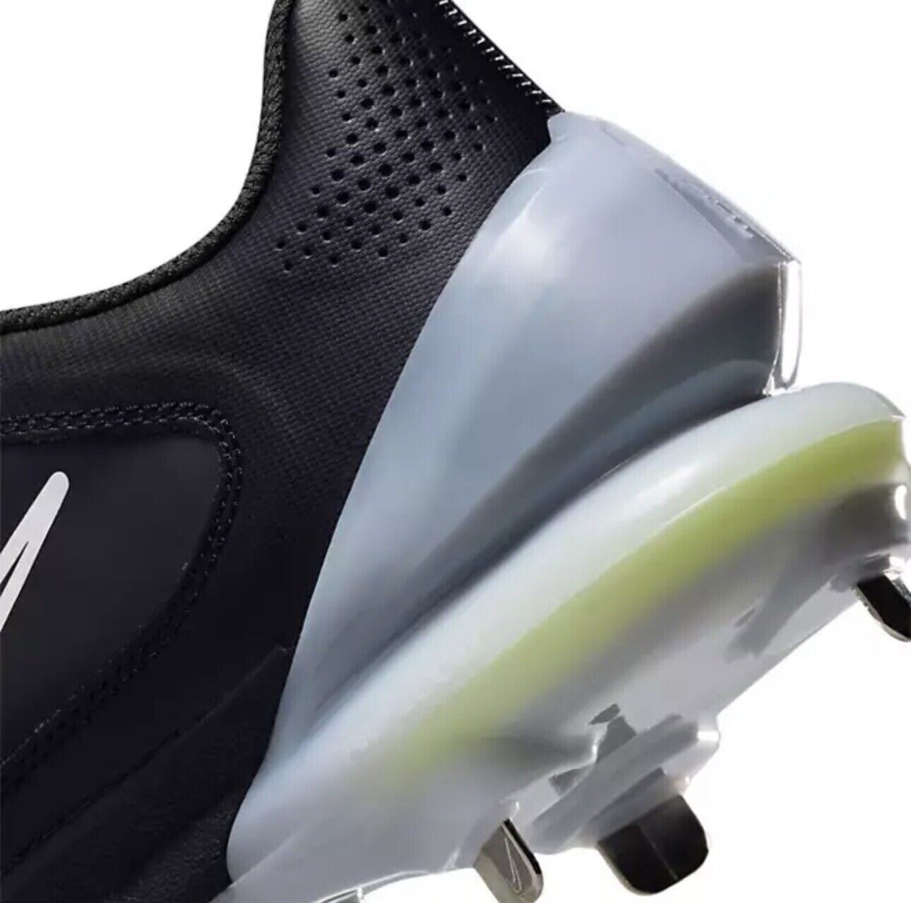 Men's Nike Force Zoom Trout 8 Pro Metal Baseball Cleats Black CZ5915