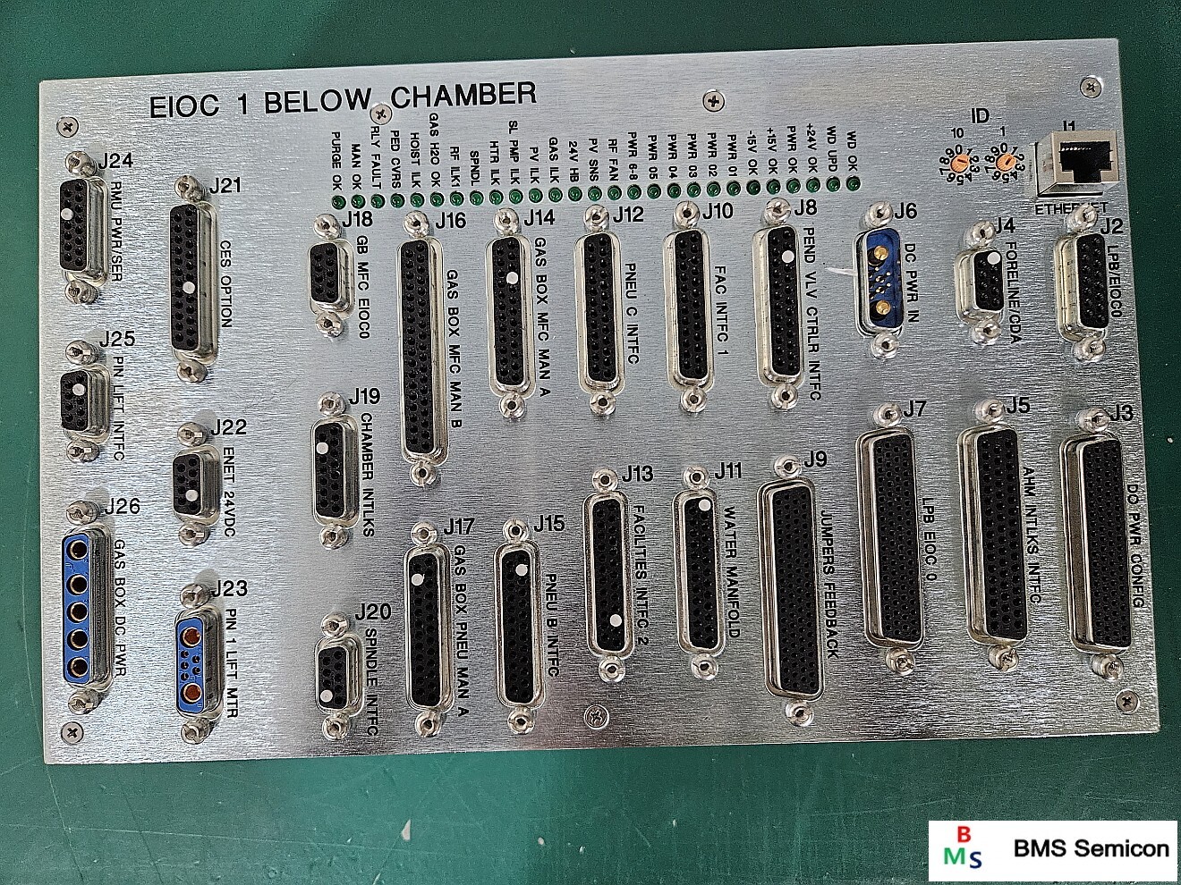 Lam RESEARCH 853-151673-002 EIOC 1 BELOW CHAMBER Rev : A (P/N : 785-179350-002)