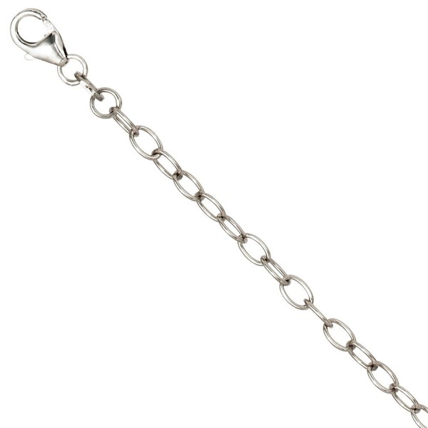 3Mm VerläNgerungskette Kette, 925 Silber Sterlingsilber, Unisex, 7Cm-image