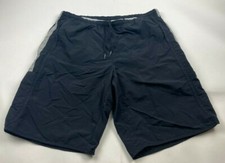 Vintage Nike Men's Black Swim Trunks Size XXL Gray Tag
