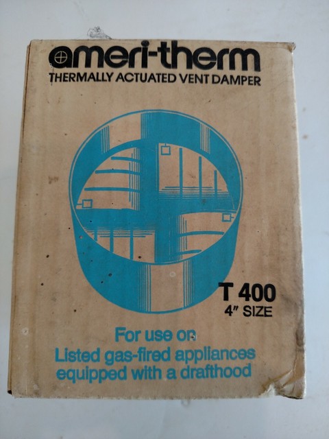 Ameri Therm Thermally Actuated Vent Damper T 500 5 Size For Sale