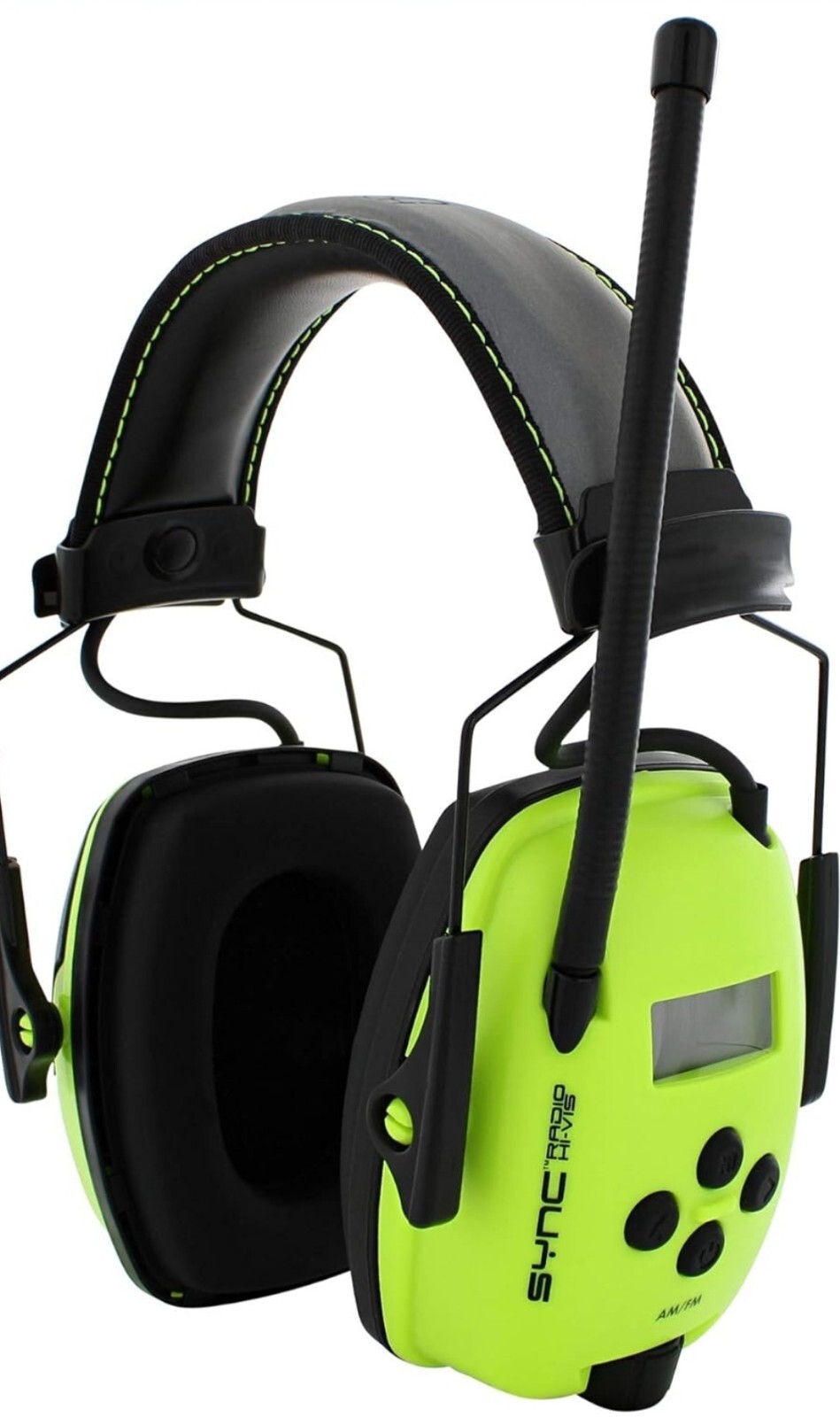 Howard Leight Sync Radio Headphones ‎1030390 HiVisibility Digital AM
