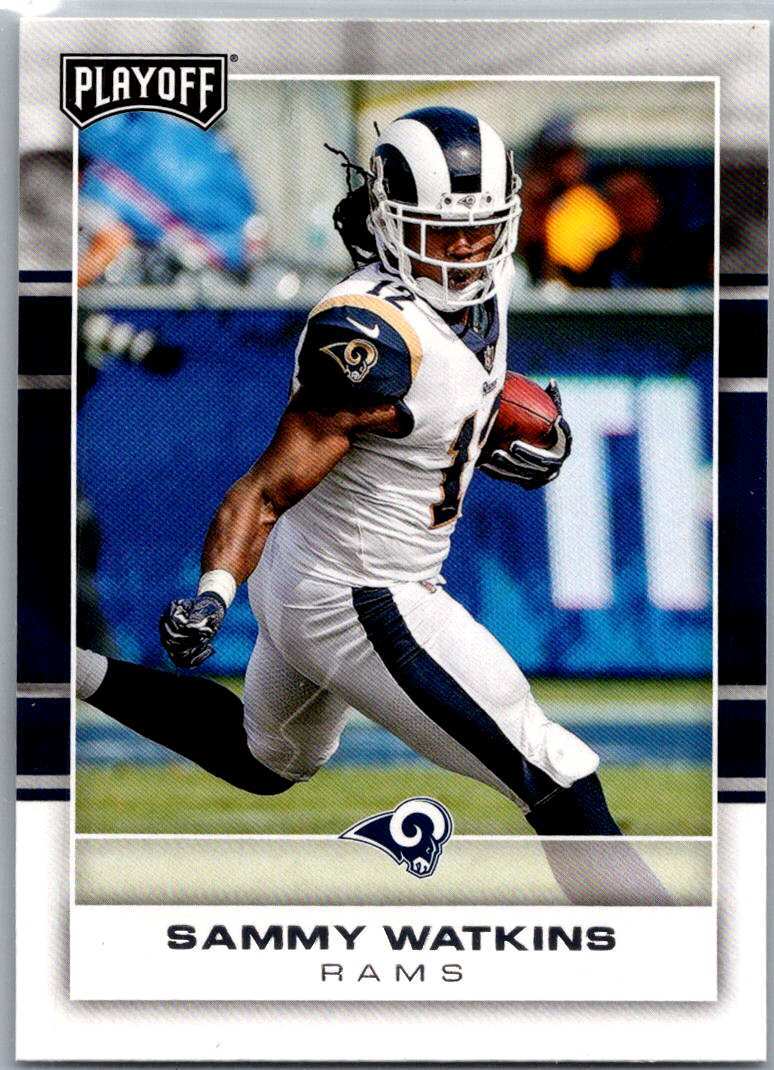 2017 Sammy Watkins #12 Panini Los Angeles Rams Goal Line MFBC #112