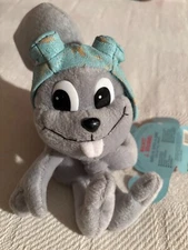 Rocky & Bullwinkle Rocket J. Squirrel Plush 6" Vintage Stuffins CVS w/Tag