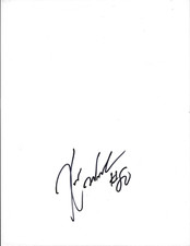 NEW YORK RANGERS signed KEVIN WEEKES - 8x10 - AUTHENTIC
