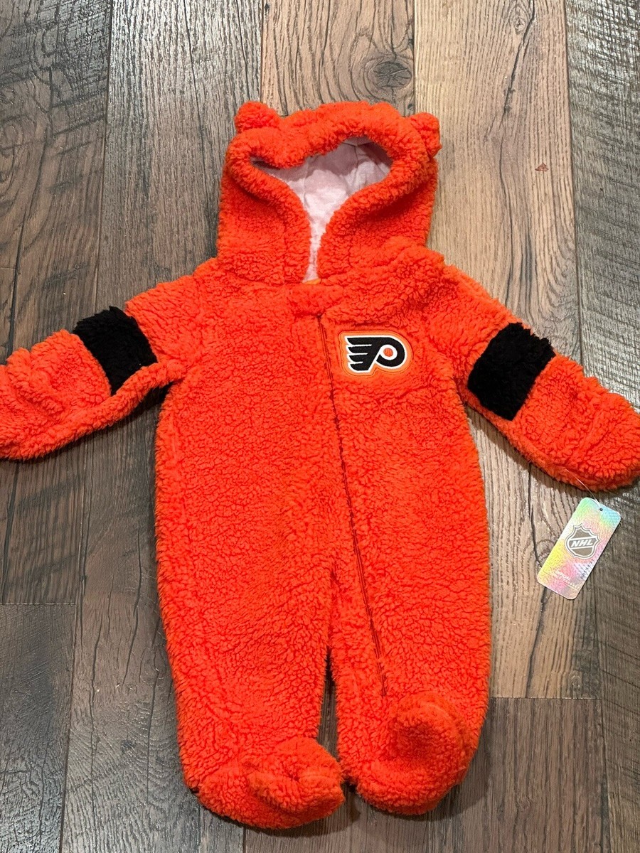 Philadelphia Flyers NHL Unisex Baby Sherpa Hooded Full Zip