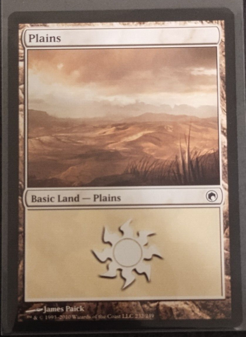 Plains (232) Scars of Mirrodin Regular
