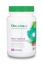 Organika Milk Thistle Liver Protectant Vegetarian 250mg Healthy 180pcs NEW