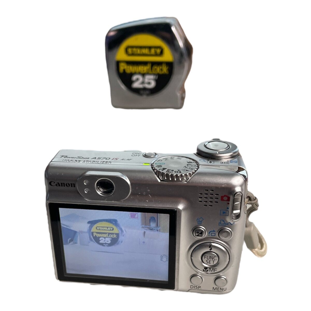 Canon Digital Camera PowerShot A570 IS PC1225 7.1 MP 4X Zoom Canon Digital Camera PowerShot A570 IS PC1225 7.1 MP 4X Zoom