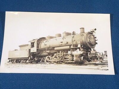 Wabash Eisenbahn Lokomotive 1555 Vintage Foto 