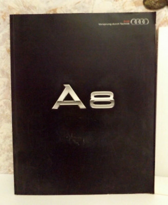 Audi A8 Illustrated Vorsprung durch Technik Promotional Book including CD