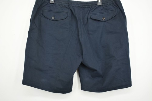 Michael Bastian Garment Dyed Pocket Shorts Navy Stretch Slash Pocket Knit XL $58 - Picture 2 of 8