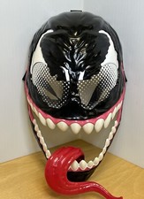 Spider-Man Marvel s Maximum Venom Mask Swinging Tongue Cosplay Halloween 2019