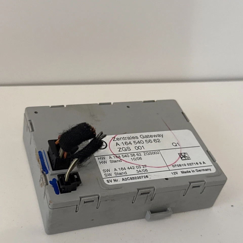 Mercedes Benz ML320 2008 módulo de control de puerta de enlace OEM A1645405662 Foto 2 de 4