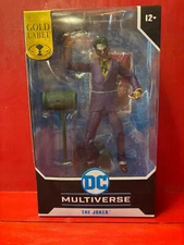 McFarlane Toys DC Multiverse Joker Golden Label, 7" Action Figure, MF17018
