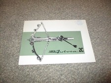 Original 1965 Lancia Fulvia 2c Sport Sedan Factory Sales Brochure Rare