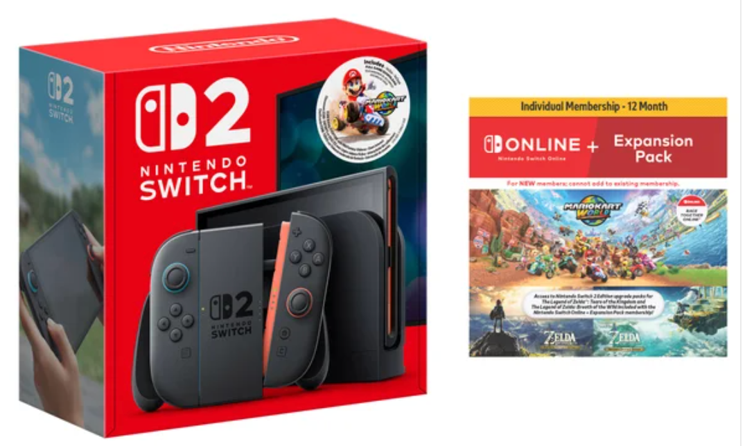 Nintendo Switch 2 Mario Kart World Bundle ✅️ In Hand Now ✅️ +