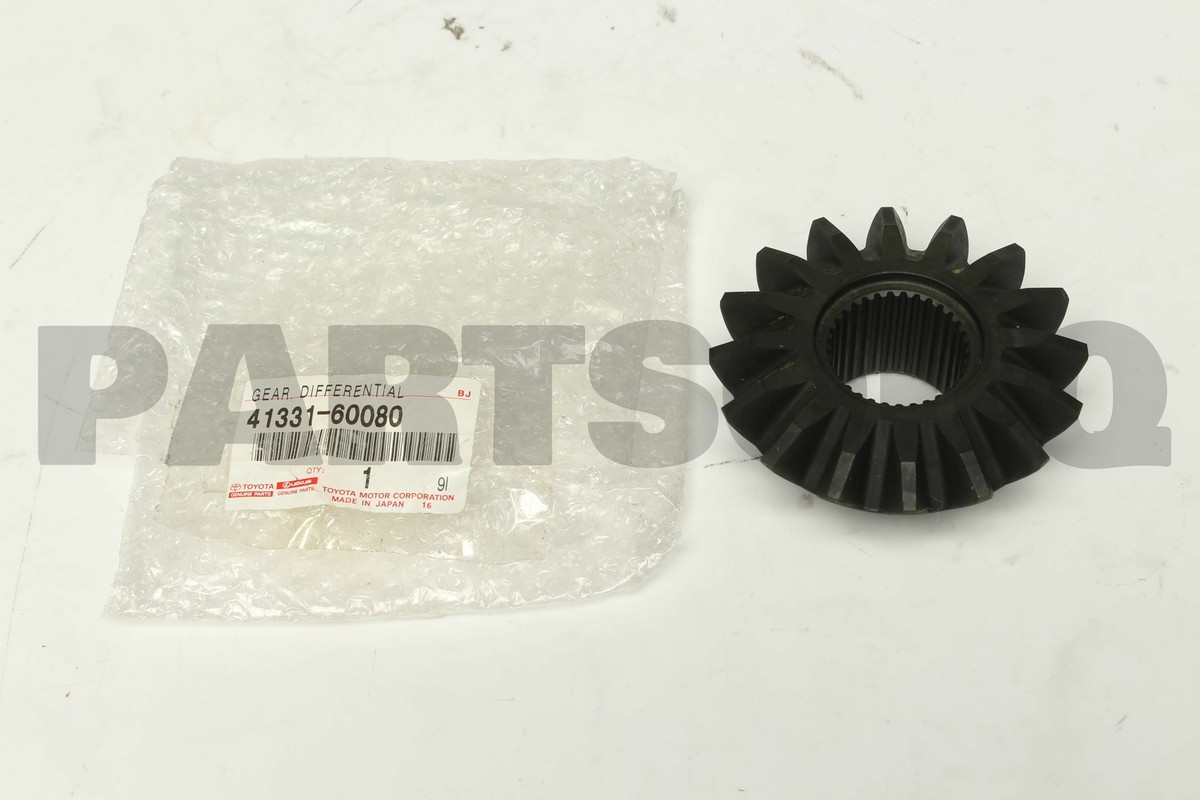 4133160080 Genuine Toyota GEAR, REAR DIFFERENTIAL SIDE 41331-60080