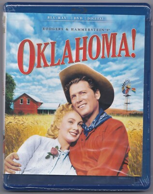 Oklahoma! Brand New Blu-Ray 1955 Gordon MacRae Gloria Grahame Shirley Jones 