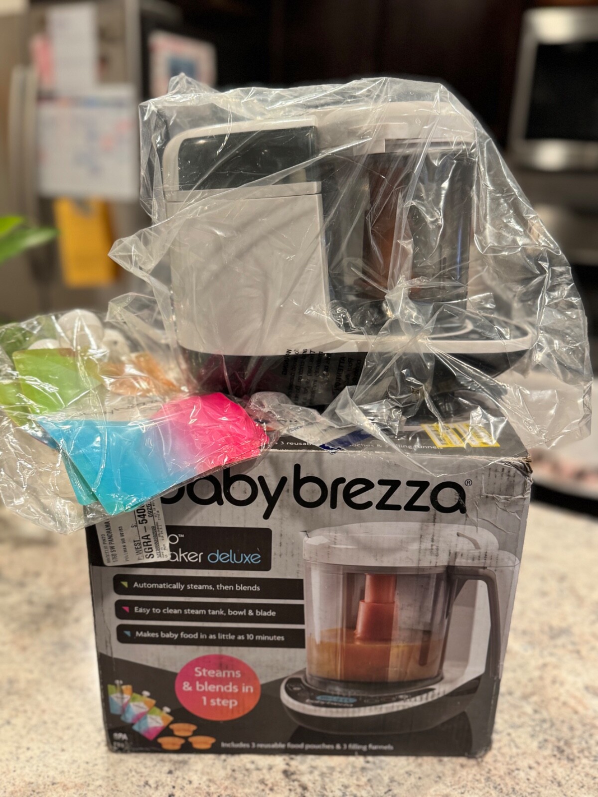 NEW Baby Brezza One Step Food Maker Deluxe