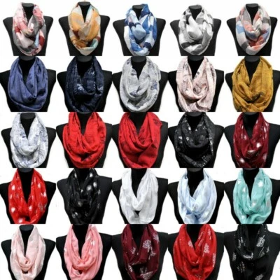 Loop Schal Loopschal Rundschal Schlauchschal Tuch Tücher Damenschal