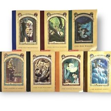 A Series of Unfortunate Events Lemony Snicket Paperback Book Lot 1 2 3 5 7 8 10