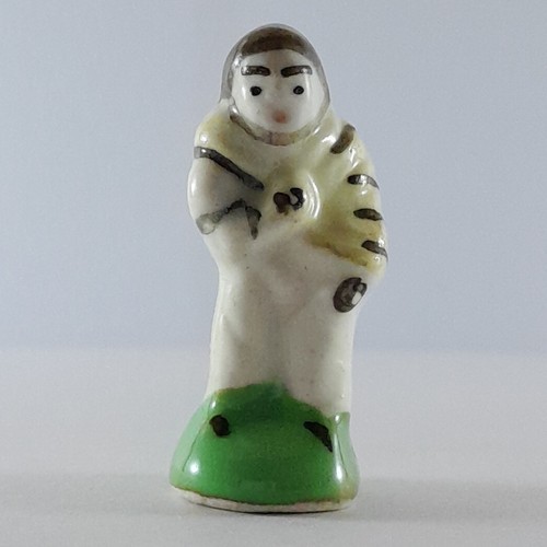 Fève personnage santon en céramique émaillée (390