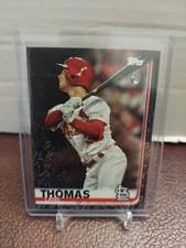 2019 Topps Update Lane Thomas Black RC #28/67
