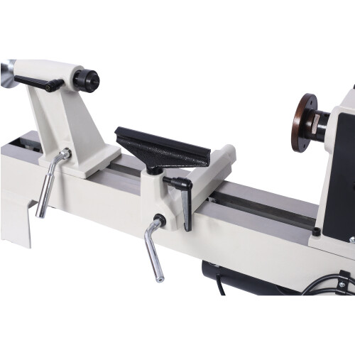 Wood Turning Lathe CXRCY Wood Lathe, 8" X 12" Mini Benchtop Wood Lathe Machine 1/3 HP Jet Lathe